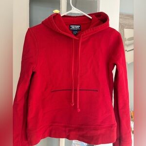 Abercrombie & Fitch Vintage Red Hoodie